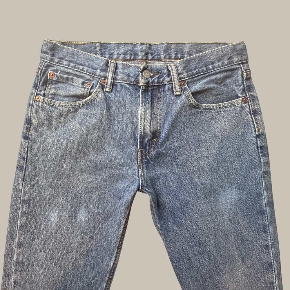 Levi's 511 Jeans Mens 32x32 (32x30) Slim Fit Blue Medium Wash Denim Streetwear